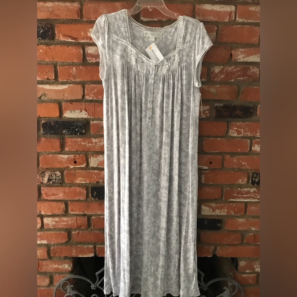 NWT Eileen West MicroModul Floor Length Nightgown